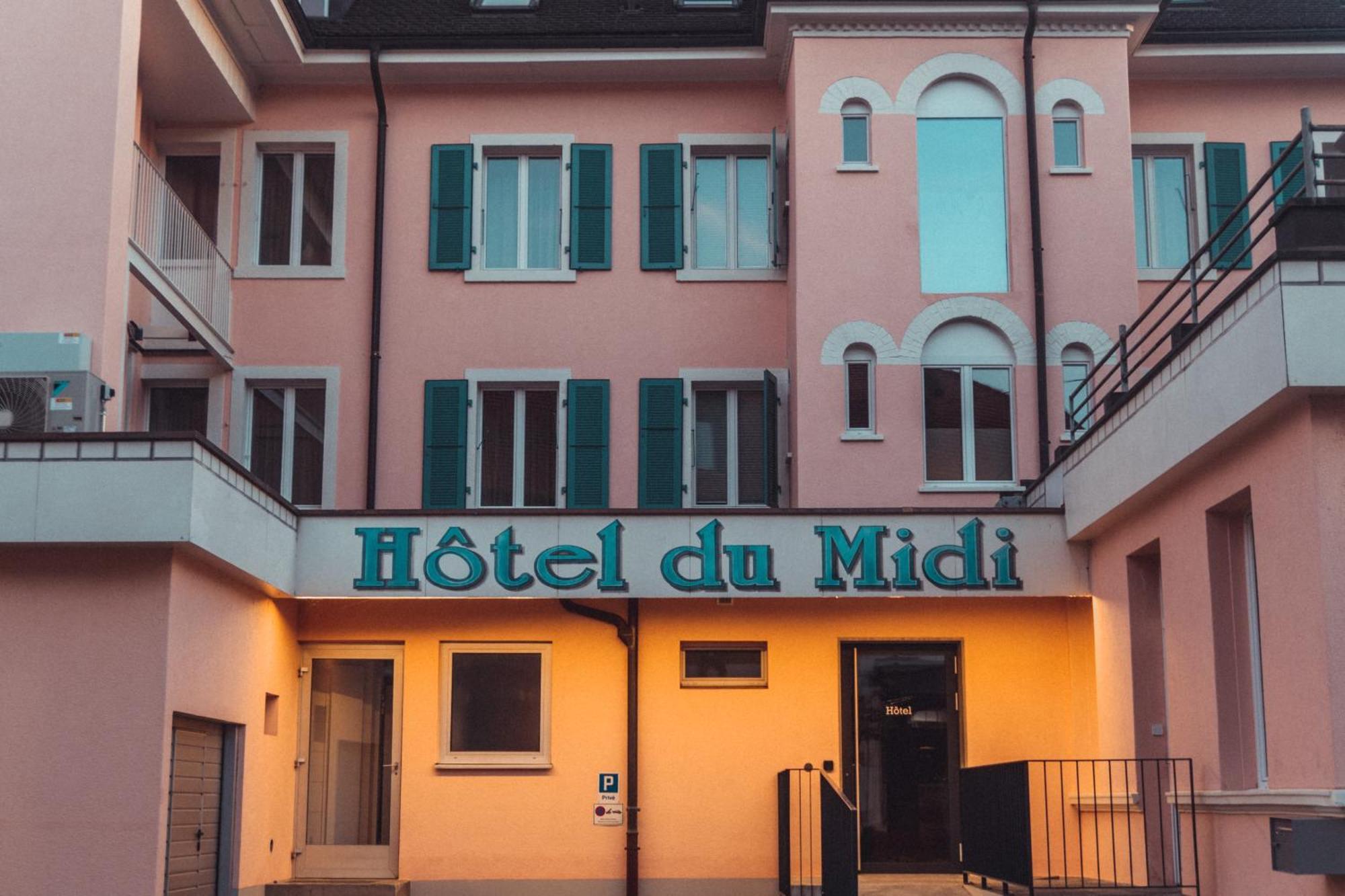 Hotel Du Midi Delemont Exterior photo