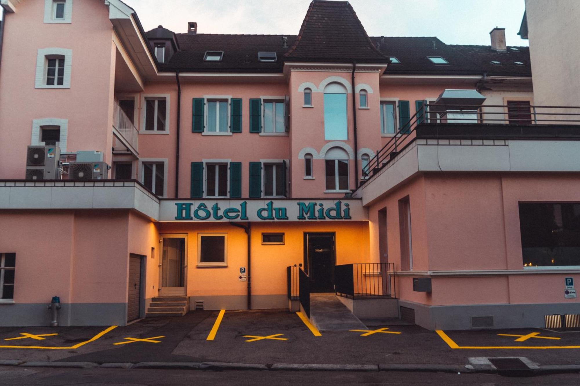 Hotel Du Midi Delemont Exterior photo